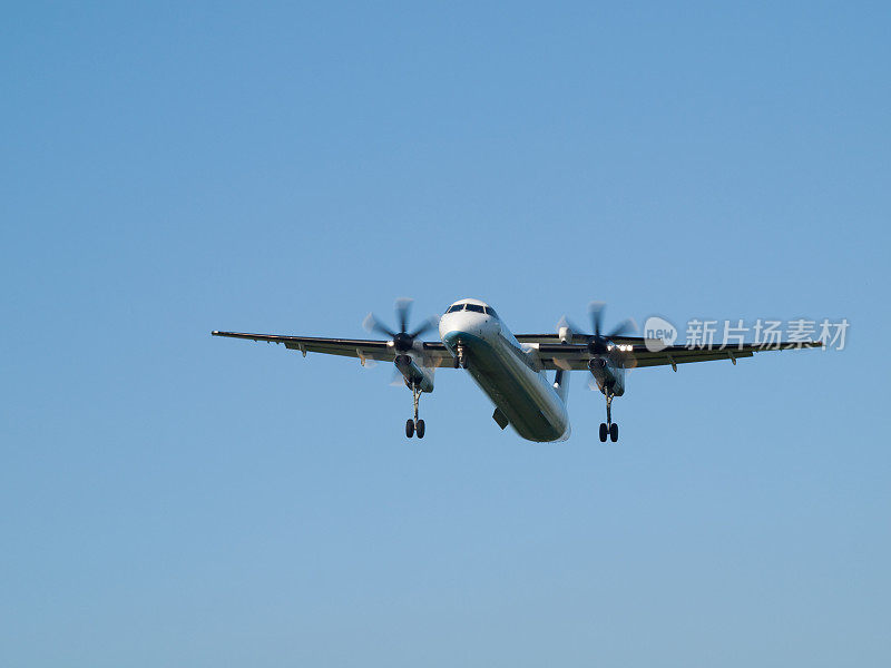 庞巴迪Dash 8 Q400双引擎涡轮螺旋桨飞机